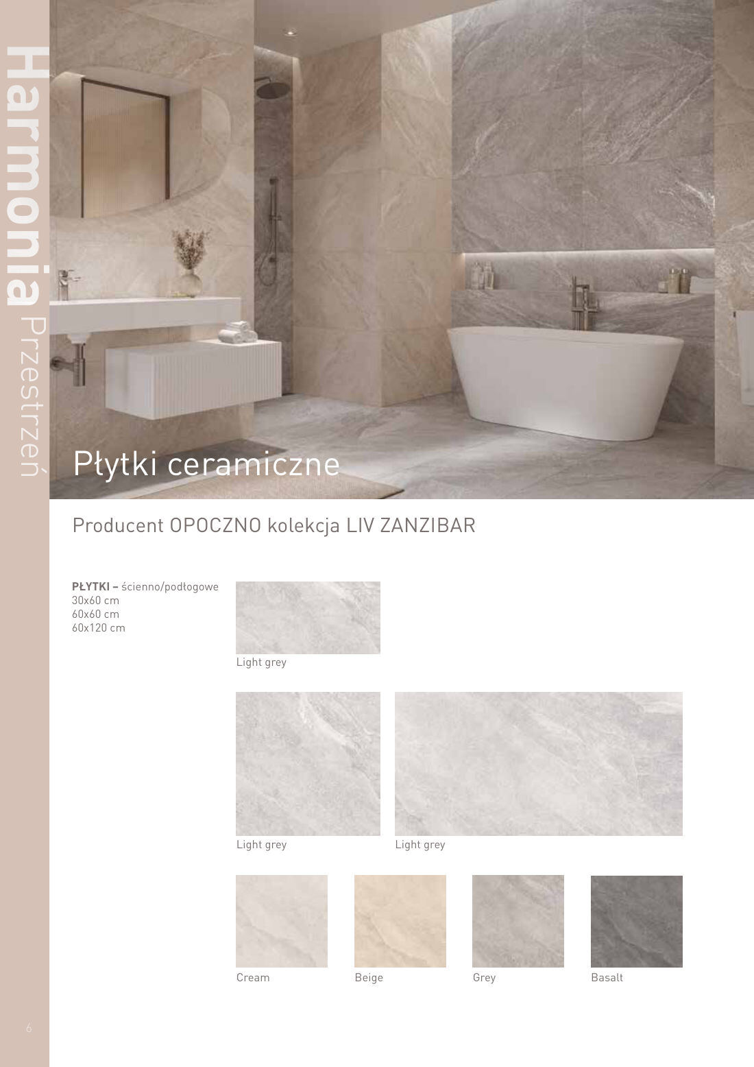 Płytki ceramiczne - OPOCZNO LIV ZANZIBAR