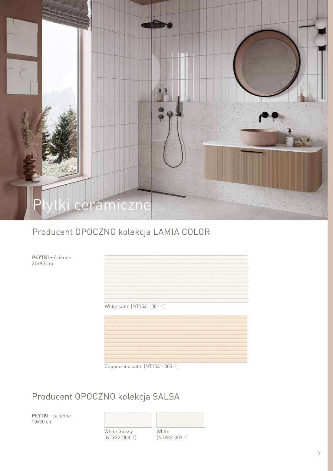 Płytki ceramiczne - OPOCZNO LAMIA COLOR