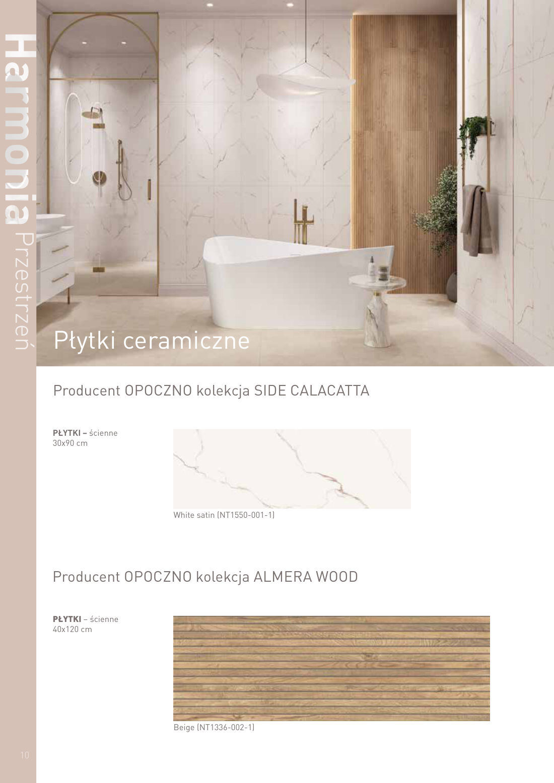 Płytki ceramiczne - OPOCZNO SIDE CALACATTA