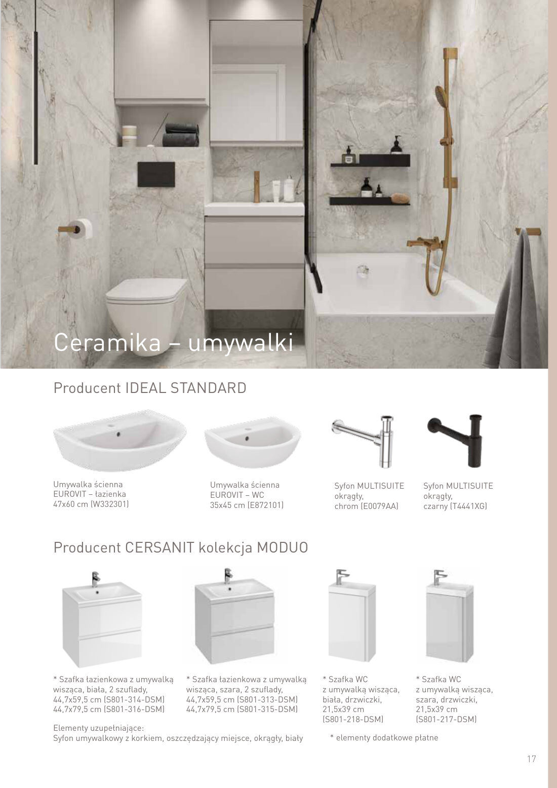Ceramika - umywalki - IDEAL STANDARD