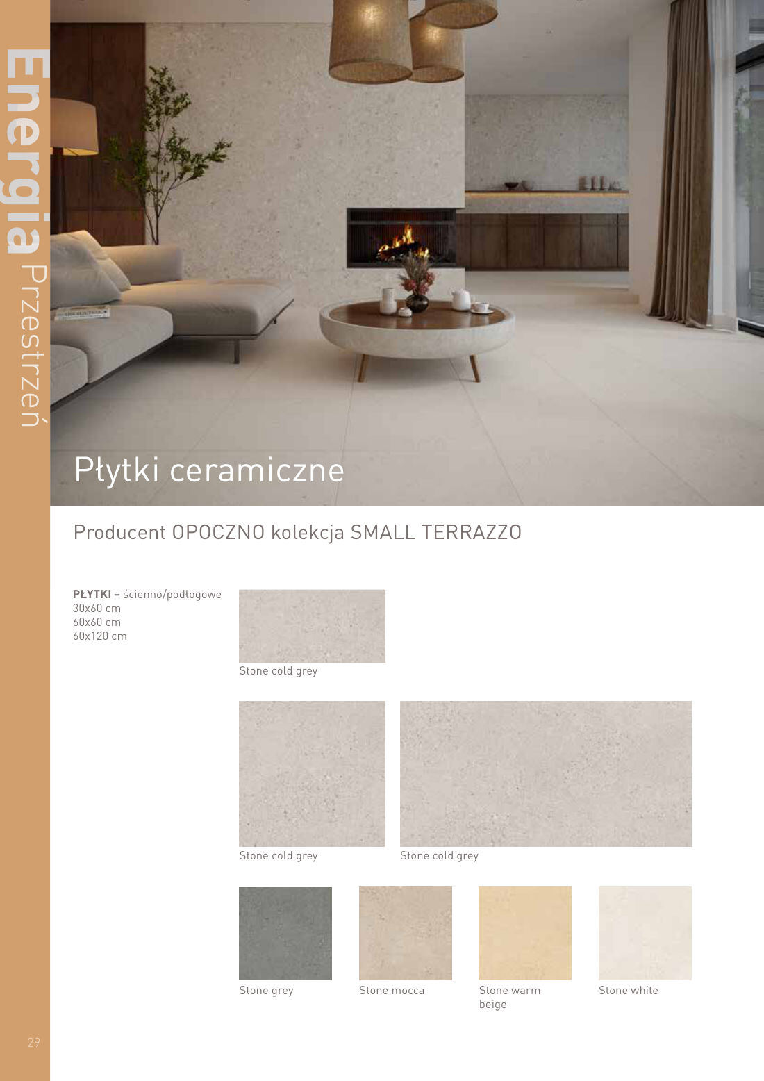 Płytki ceramiczne - OPOCZNO SMALL TERRAZZO