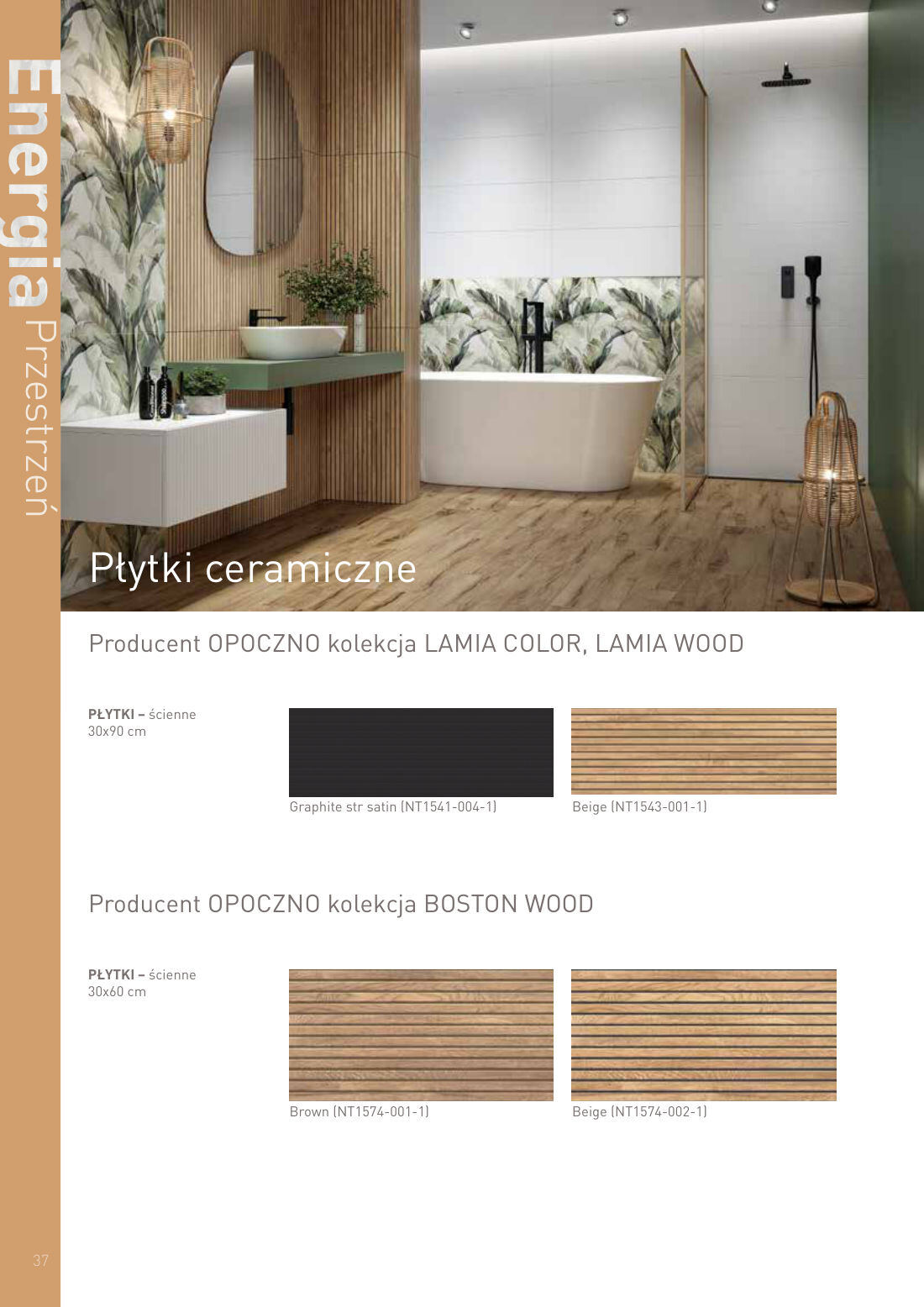 Płytki ceramiczne - OPOCZNO LAMIA COLOR