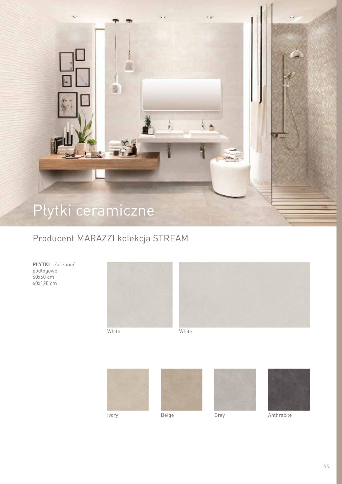 Płytki ceramiczne - MARAZZI STREAM