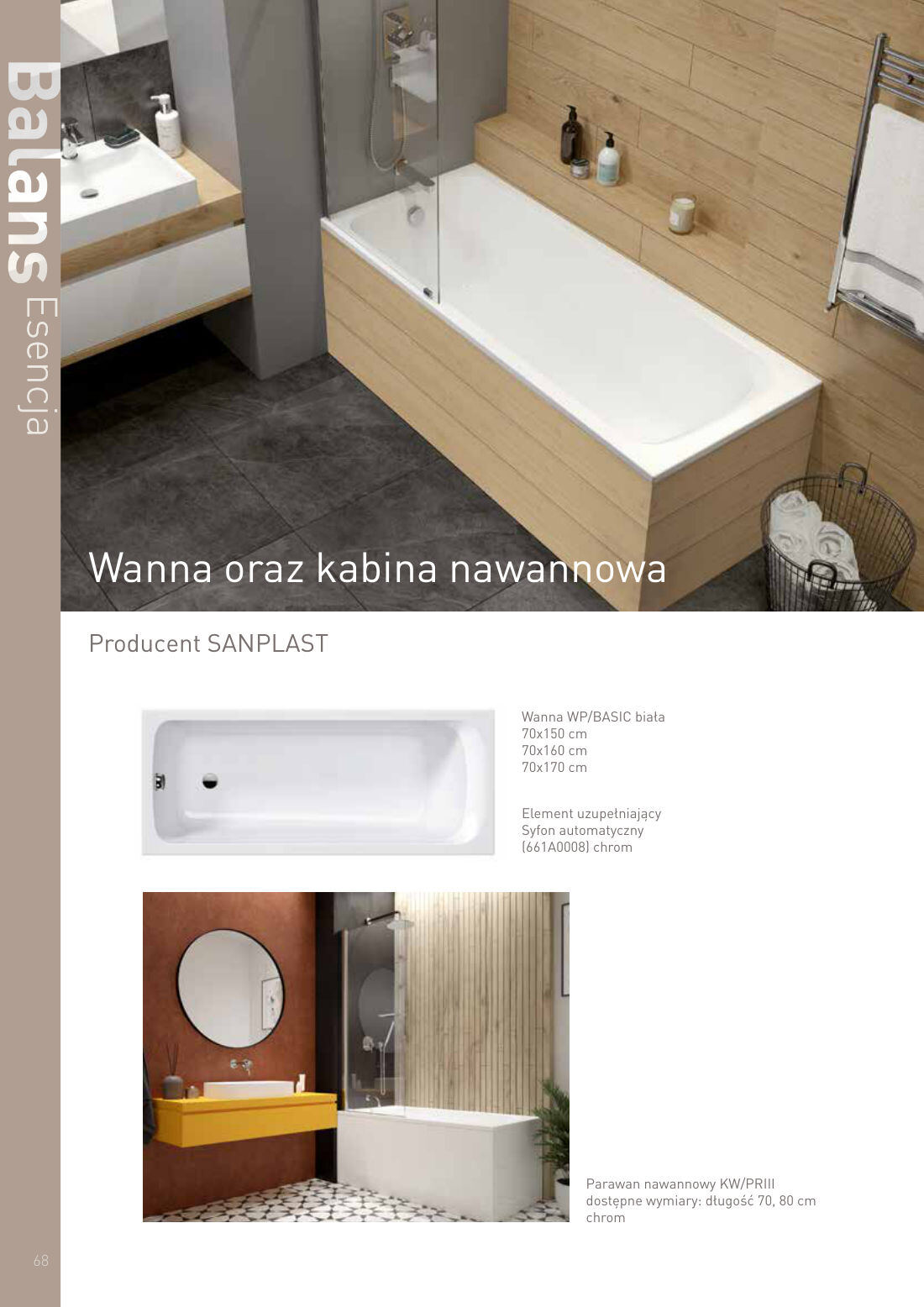 Wanna oraz kabina nawannowa - SANPLAST