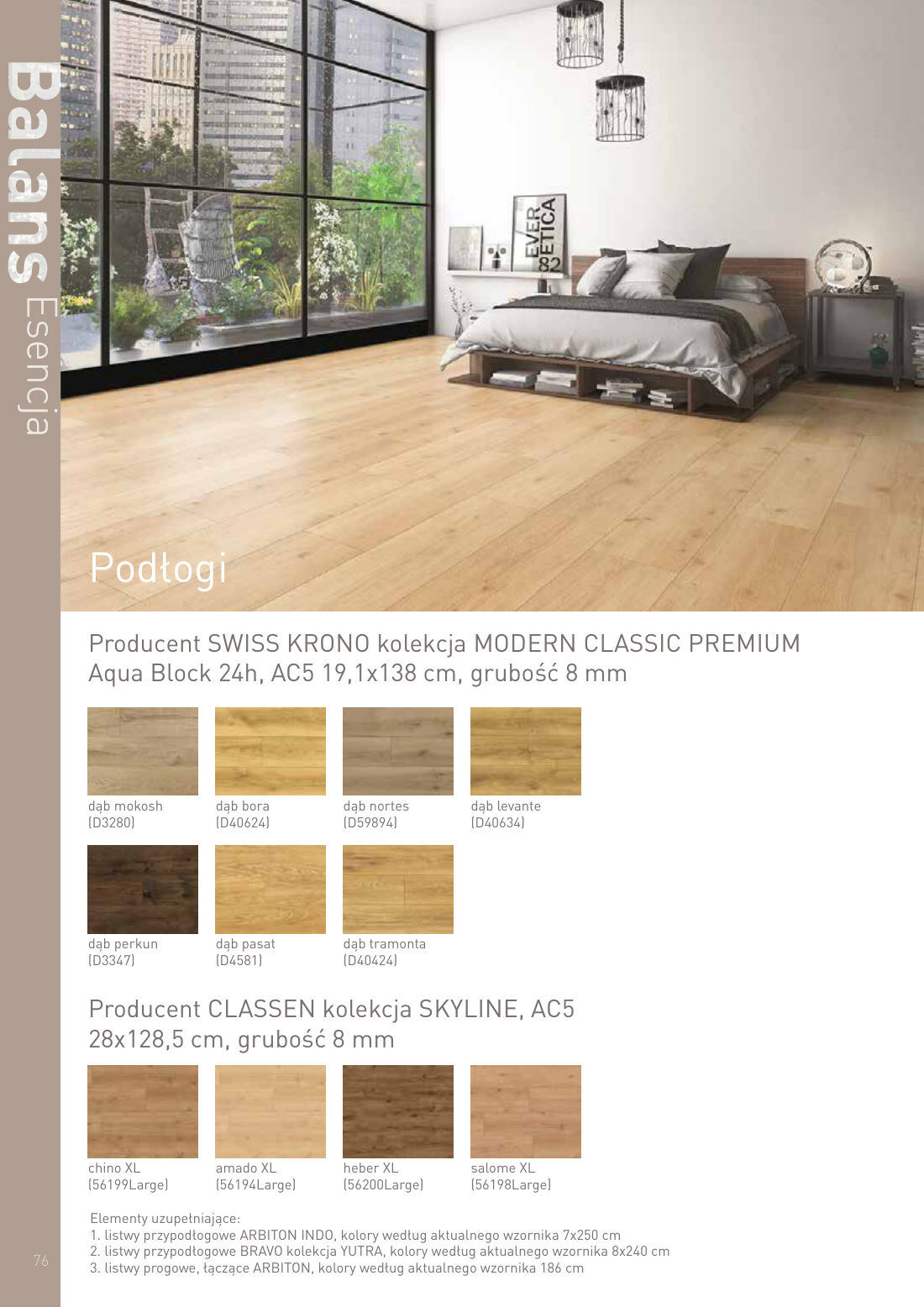 Podłogi - SWISS KRONO MODERN CLASSIC PREMIUM