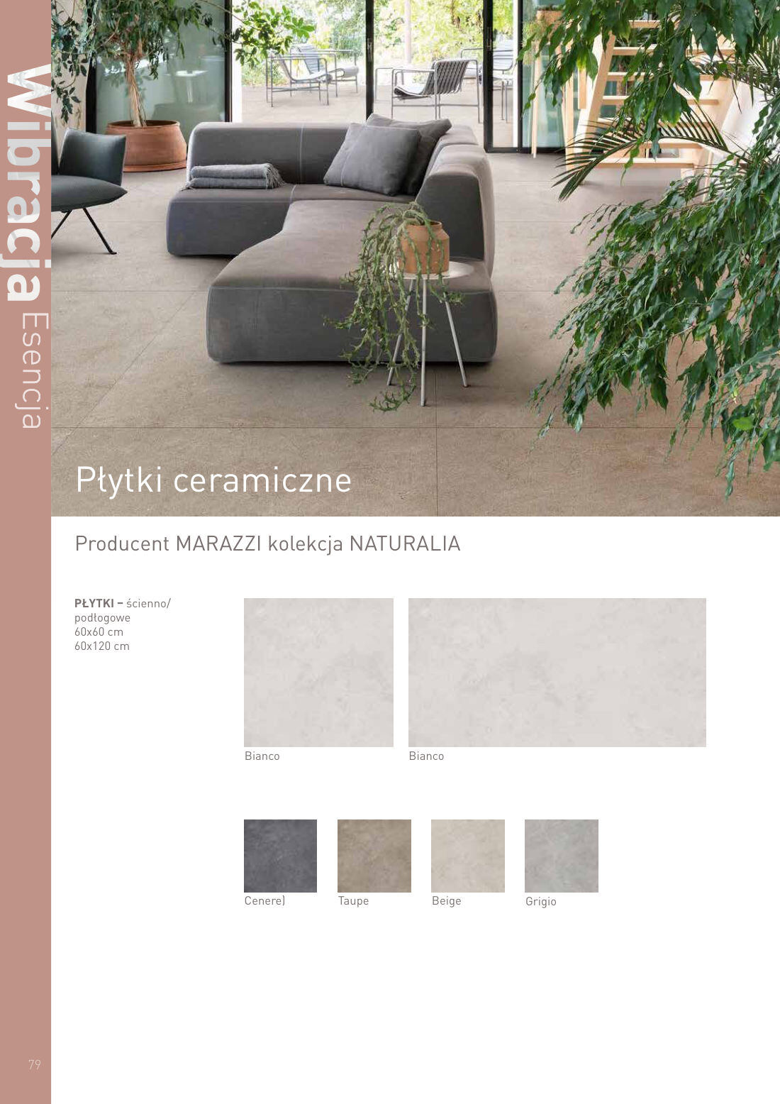 Płytki ceramiczne - MARAZZI NATURALIA
