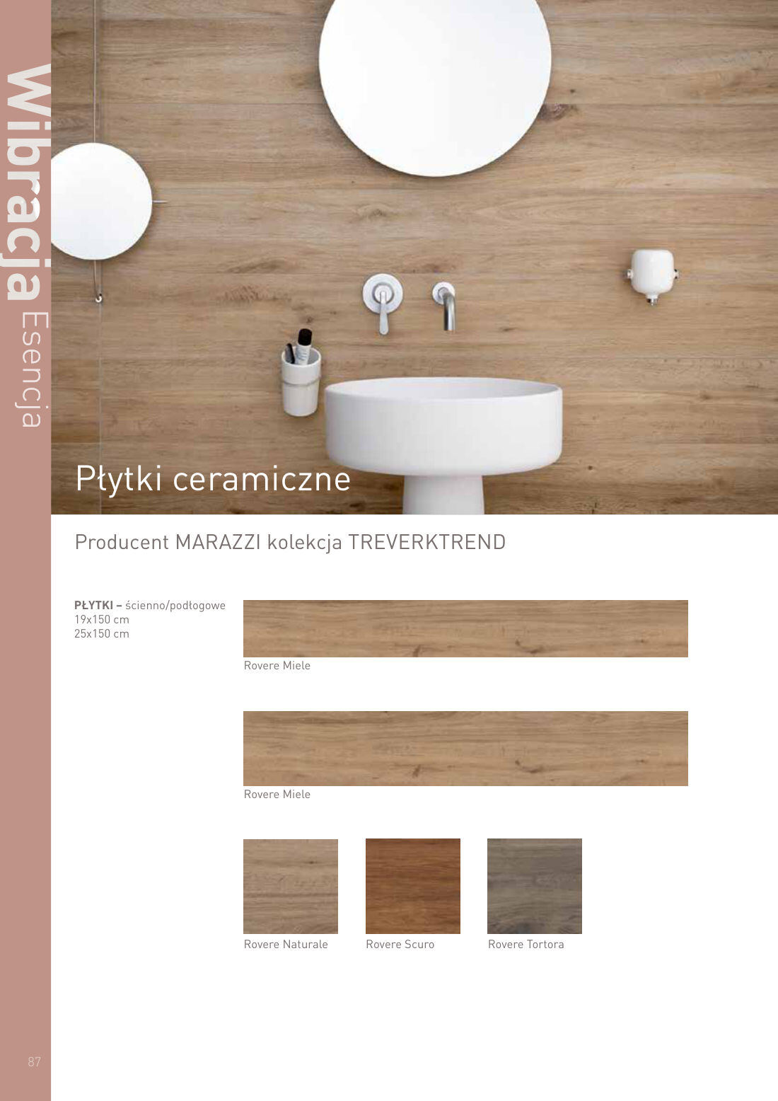 Płytki ceramiczne - MARAZZI TREVERKTREND