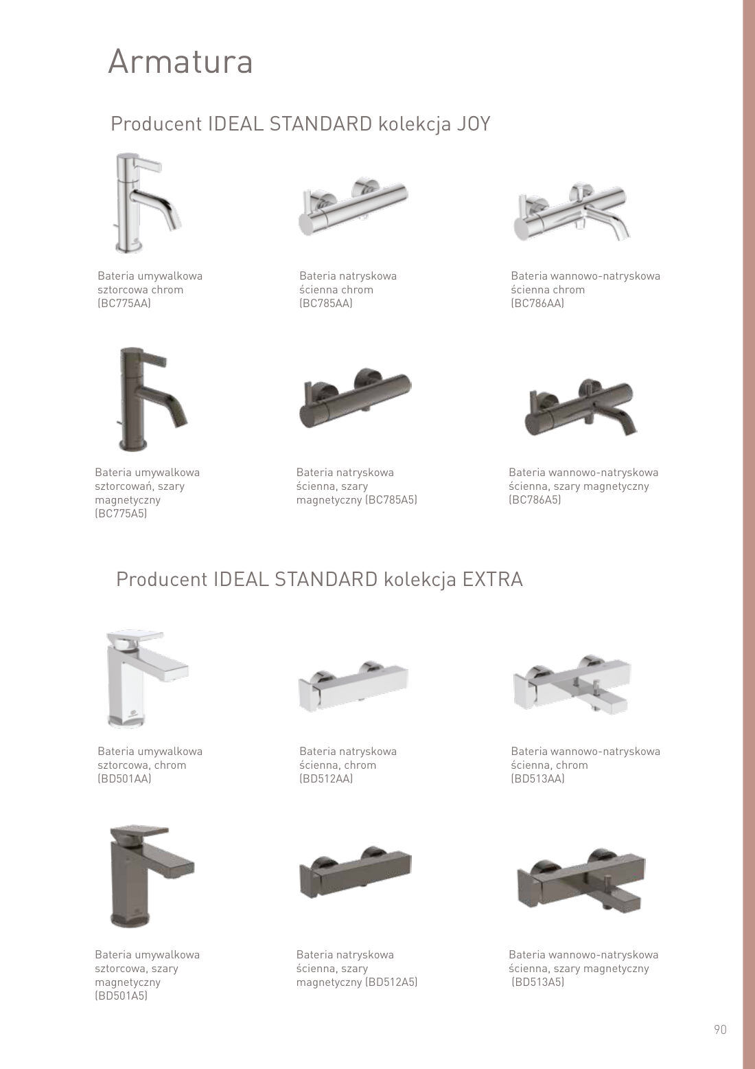 Armatura - IDEAL STANDARD JOY