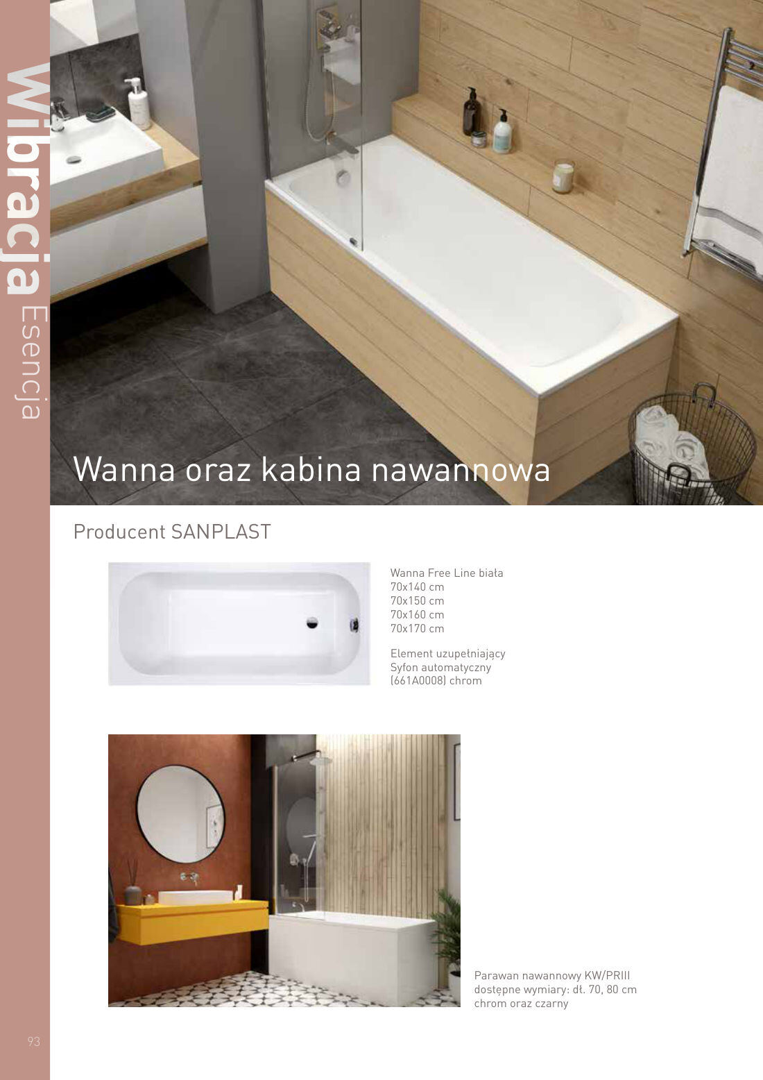Wanna oraz kabina nawannowa - SANPLAST
