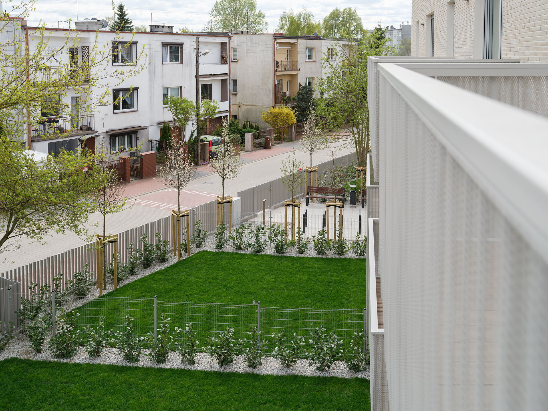 Widok z balkonu