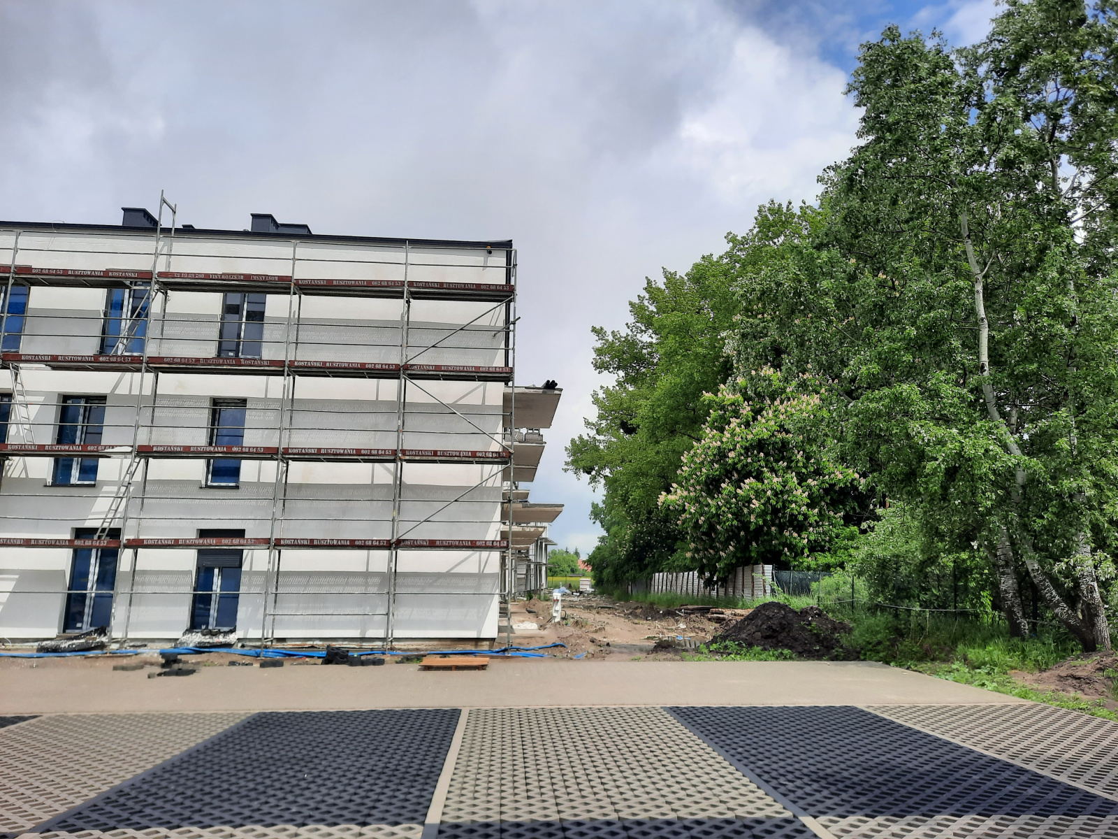 Kleszczewo Park - budowa, 06.2021