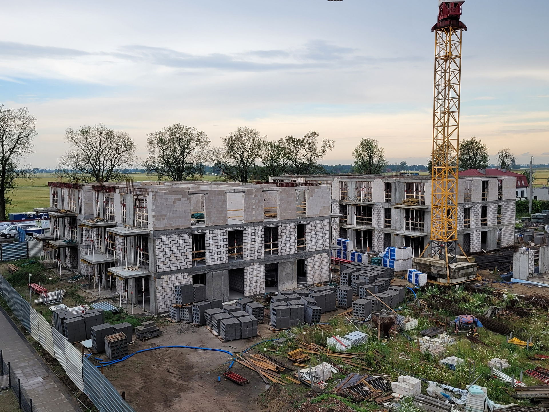 Kleszczewo Park - budowa, 06.2022
