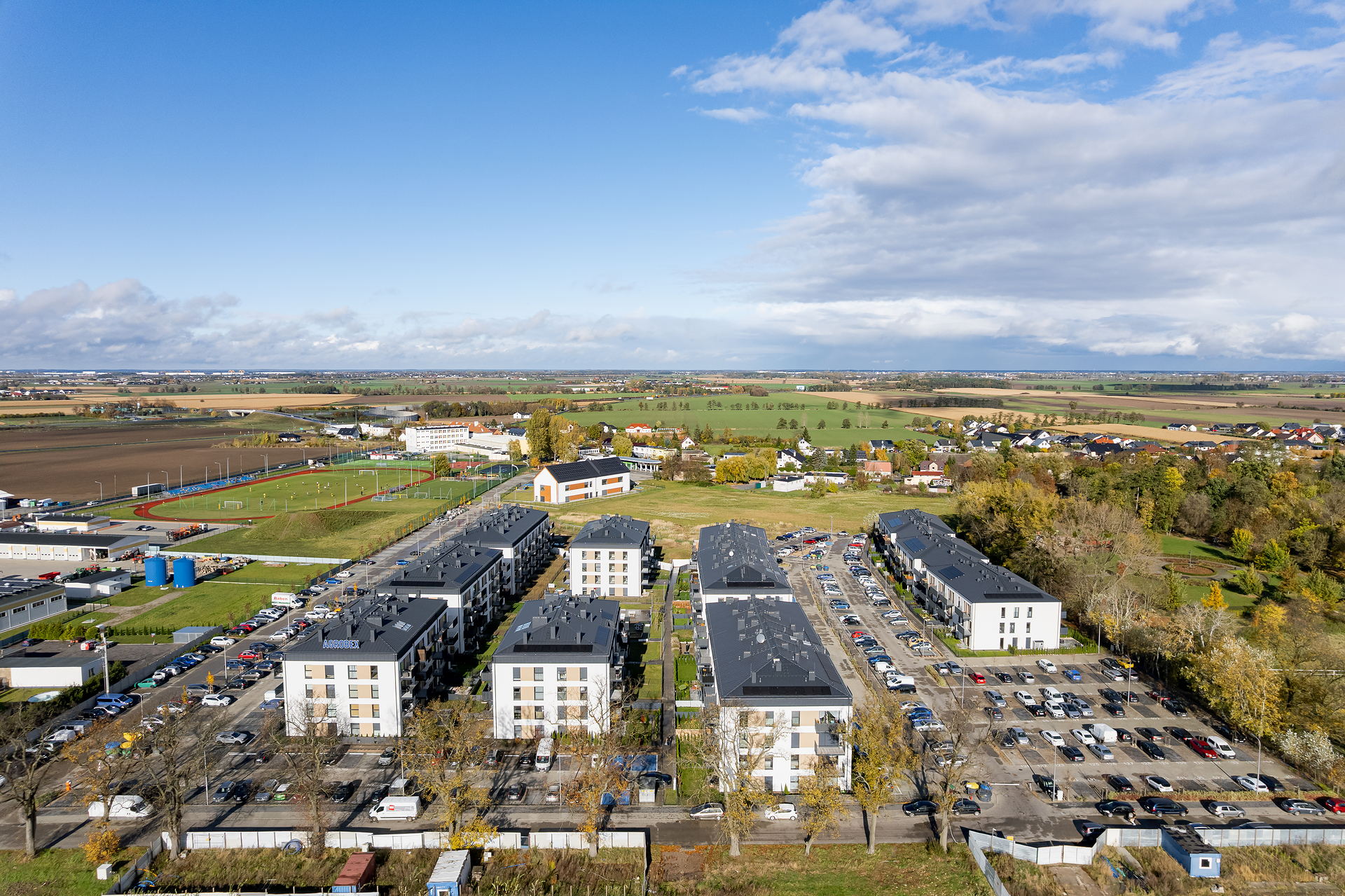 Osiedle z drona, 10.2025