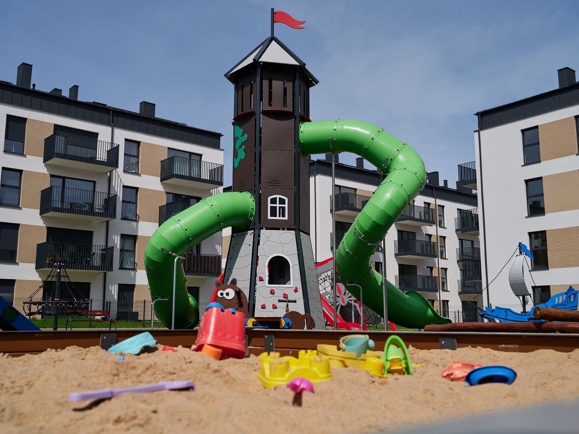 Kleszczewo Park - plac zabaw, 04.2025