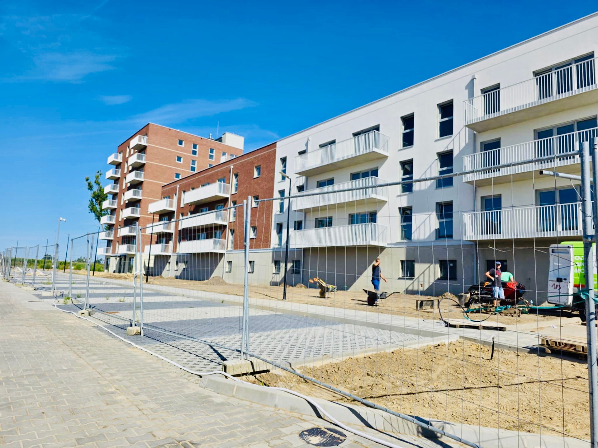 Osiedle Moderno - budowa, 07.2025