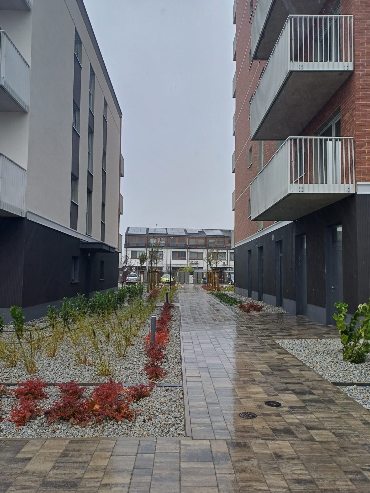 Osiedle Moderno - budowa, 09.2025