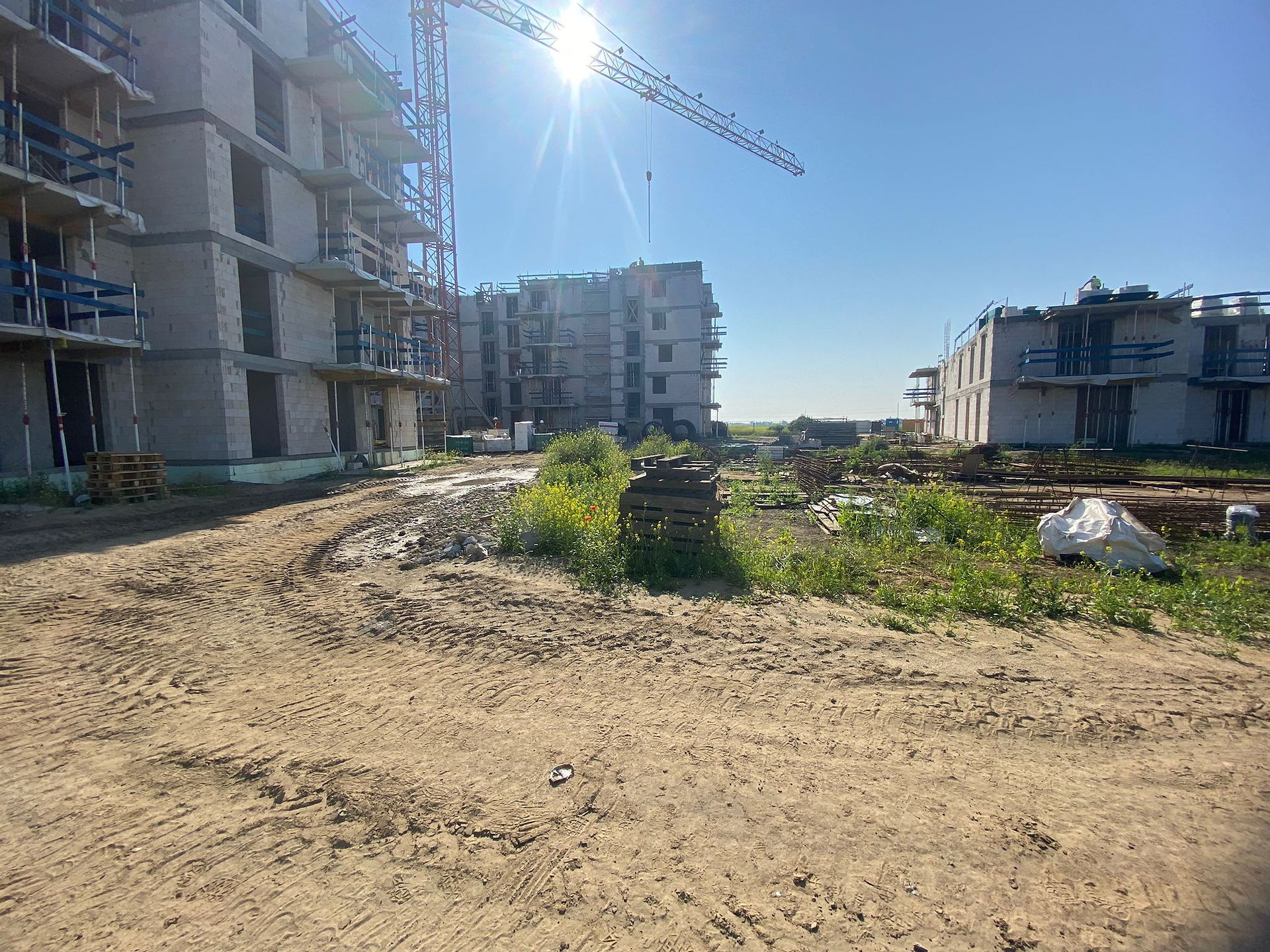 Nove Garby - budynek 1 i 7, 08.2024