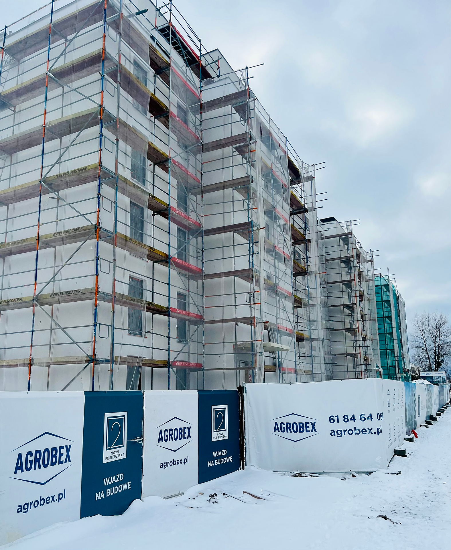 Nowe Pobiedziska 2 - budowa, 01.2024