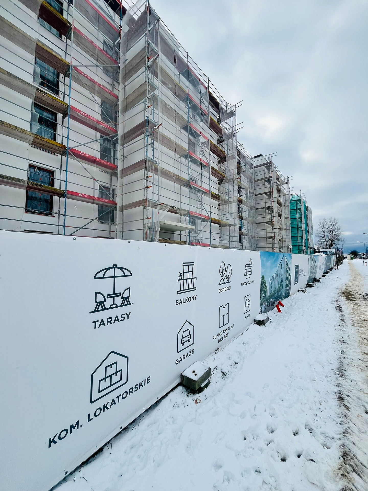 Nowe Pobiedziska 2 - budowa, 01.2024