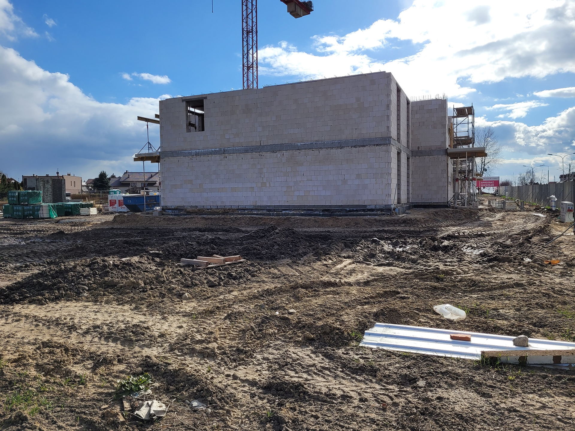 Nowe Pobiedziska 2 - budowa, 04.2023