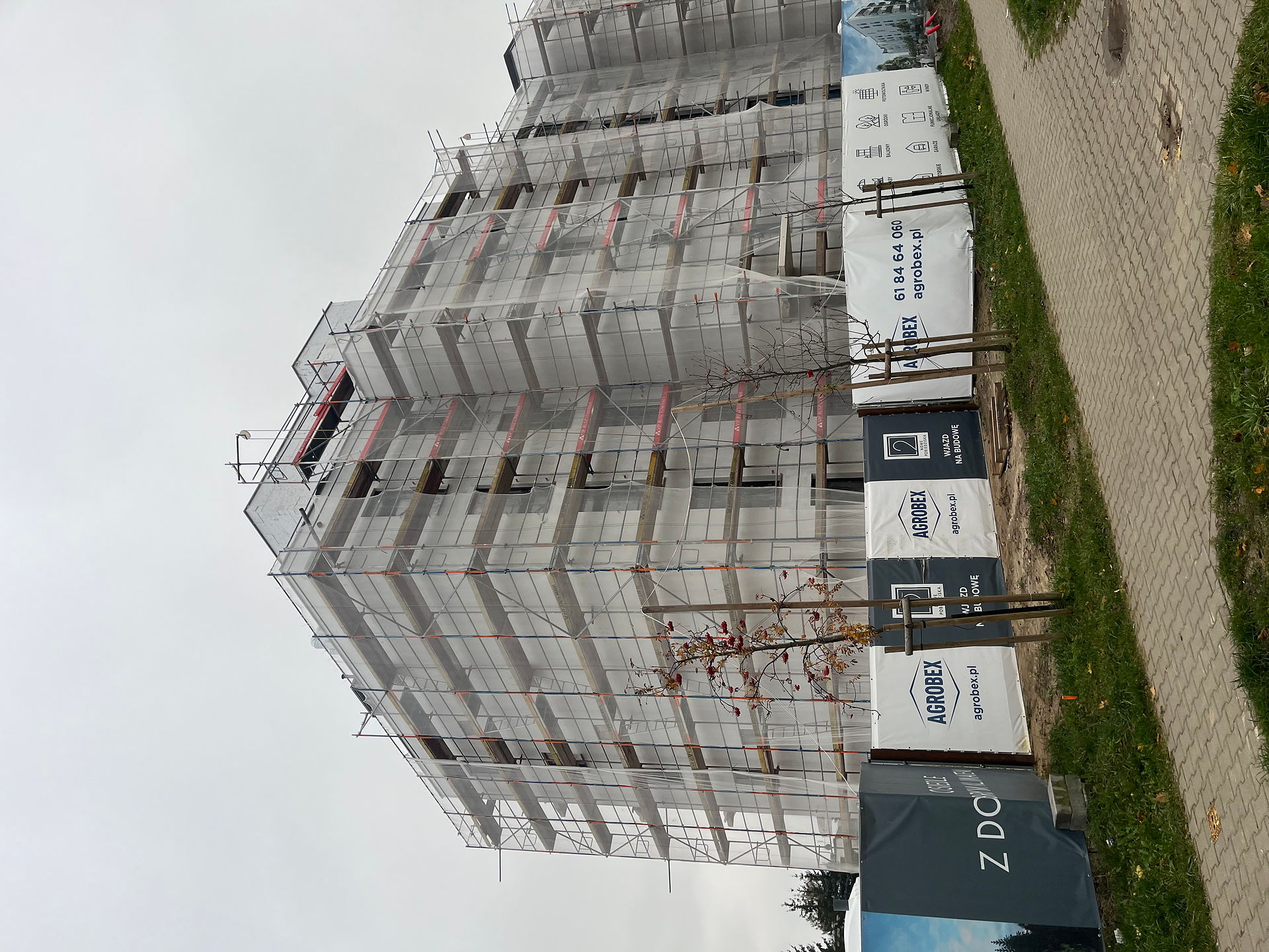 Nowe Pobiedziska 2 - budowa, 11.2023