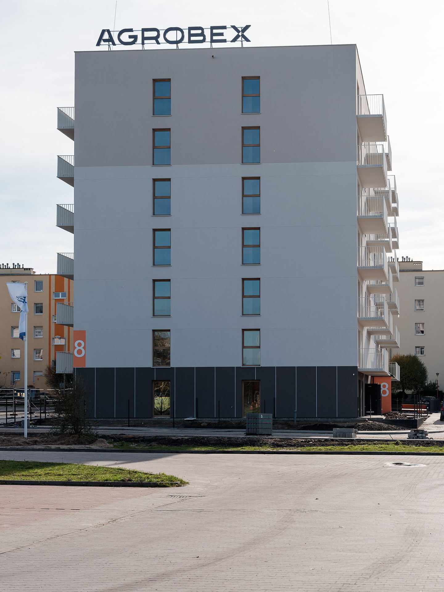 Osiedle Tkacka - budowa, 10.2025