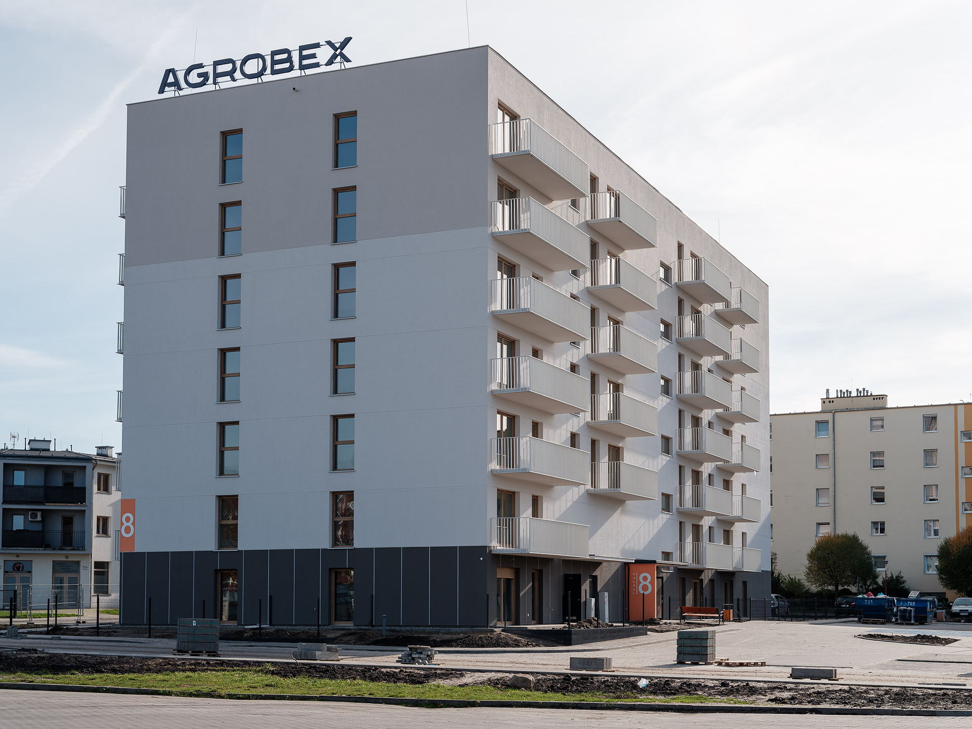 Osiedle Tkacka - budowa, 10.2025