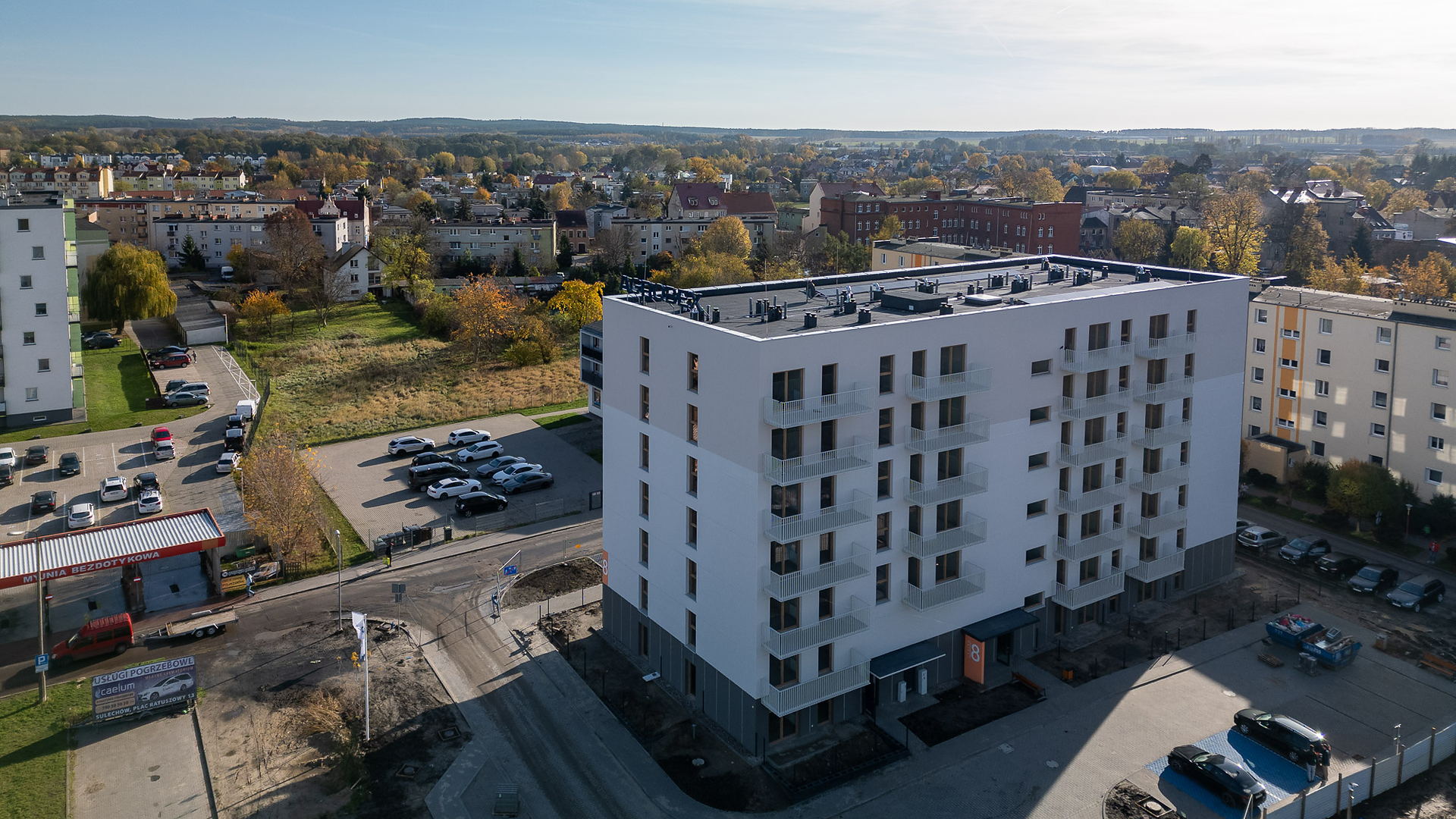 Osiedle Tkacka - budowa, 10.2025