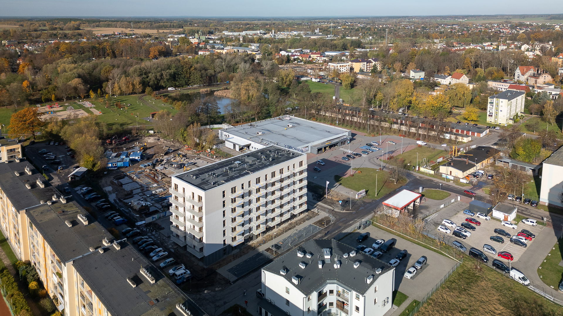 Osiedle Tkacka - budowa, 10.2025
