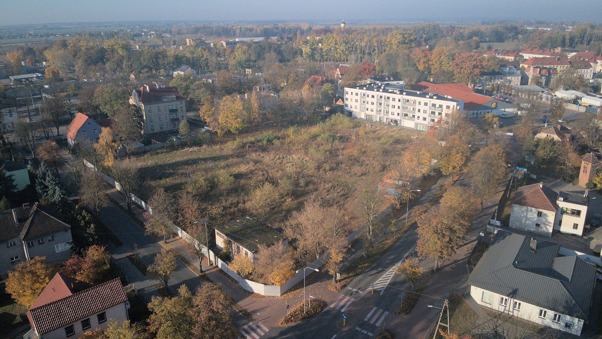 Ulica Staszica - budowa, 11.2021