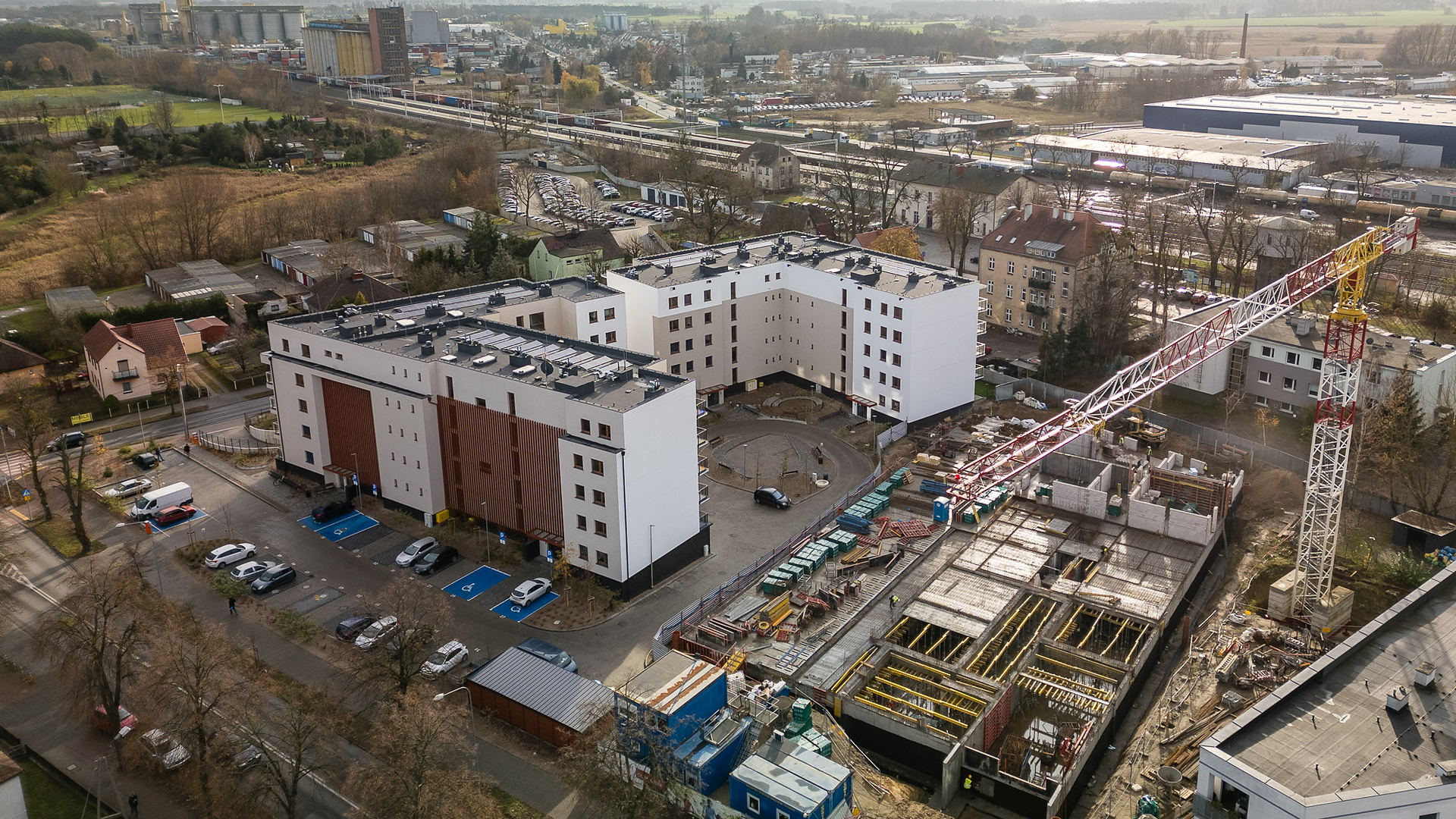 Ulica Staszica - budowa, 11.2024