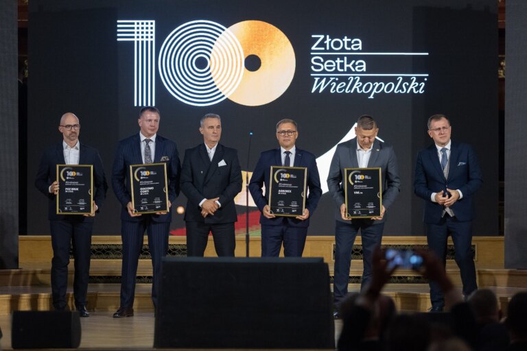 Grupa Agrobex z Nagrodą Dziennikarzy „Głosu Wielkopolskiego” na gali Złotej Setki Wielkopolski